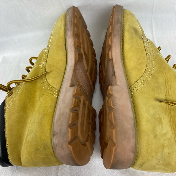 Esprit 90’s Y2K Ankle Boots Women’s Size 10 Gold Tan Work Style. - Picture 5 of 8